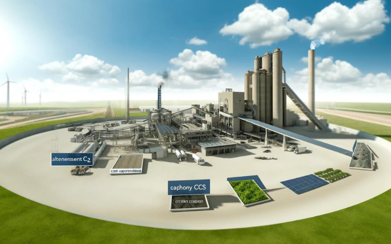Çimento Üretiminde Karbon Ayak İzini Azaltma Stratejileri